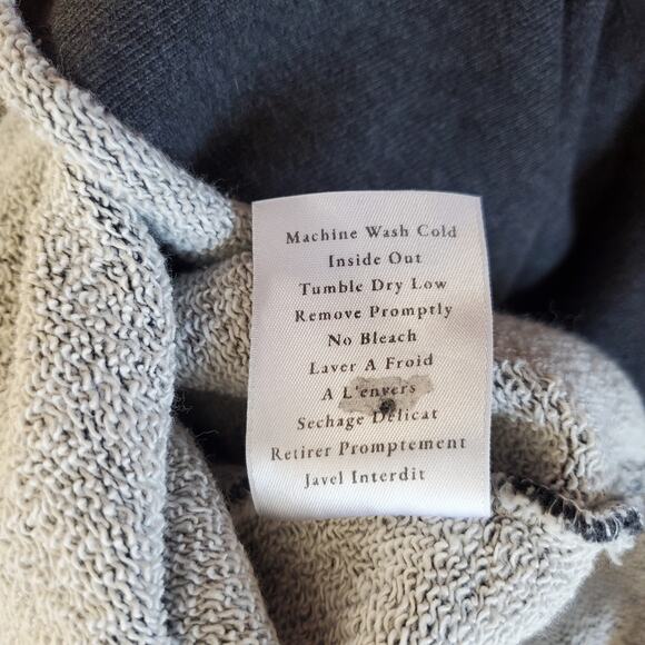 Frank & Eileen Isabelle Funnel Neck Midi Dress Triple Fleece Gray Size Small - Picture 9 of 9